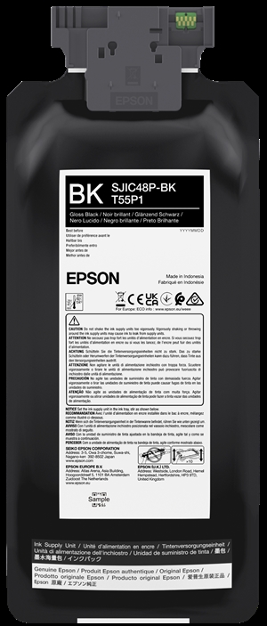 Epson Black ink cartridge for Epson ColorWorks C8000