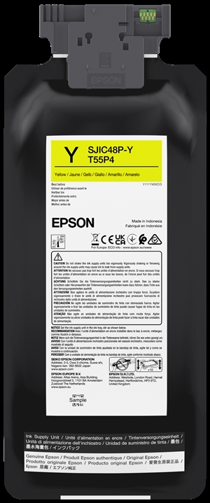 Epson Yellow ink cartridge for Epson ColorWorks C8000